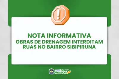 Imagem da notícia Obras de drenagem interditam ruas no bairro Sibipiruna em Chapadão do Sul